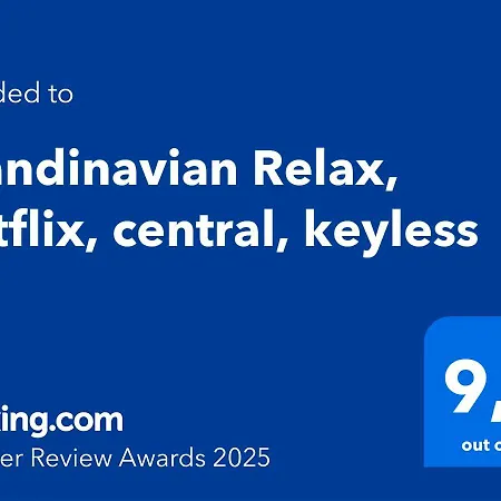 Scandinavian Relax, Netflix, Central, Keyless Lägenhet Essen